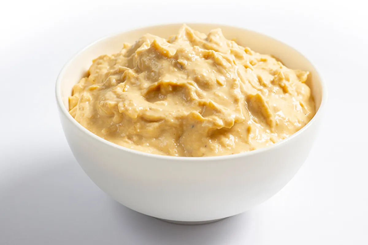 Hommous in a bowl
